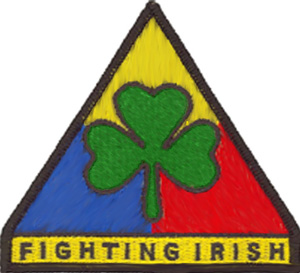 Irish ROTC patch